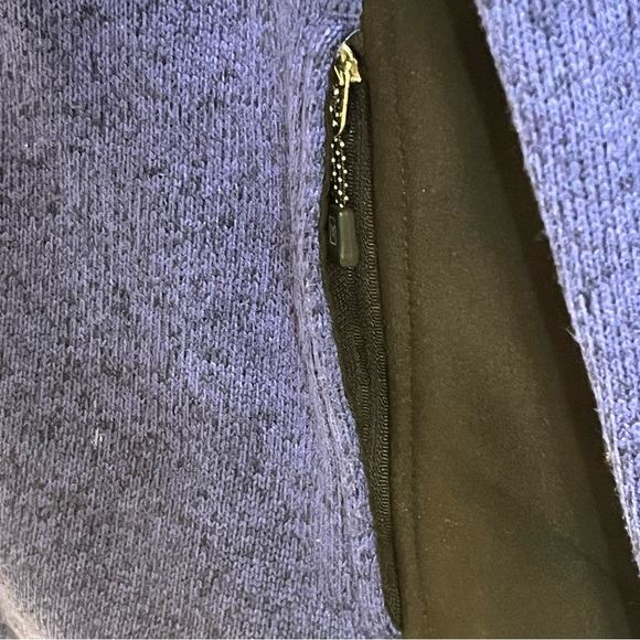 Zeroxposur Mid-weight Fleece Hooded Jacket IRIS SPARK Women's Size Medium Blue - Picture 3 of 12